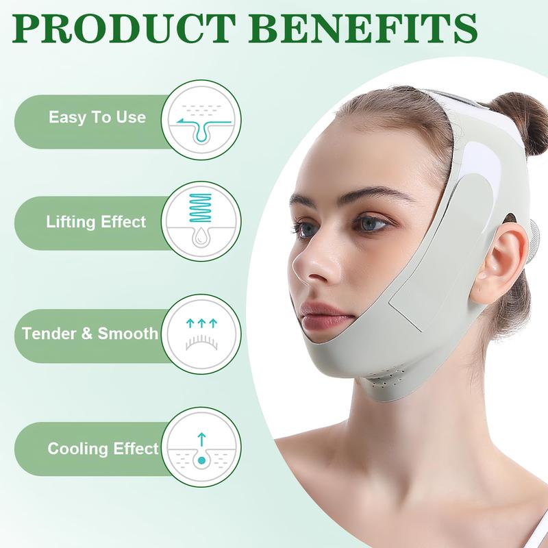 V-shaped Face Lifting Bandage, Breathable Face Lifting Bandage, Face Lifting Bandage, Facial Slimming & Massage Tools for Women