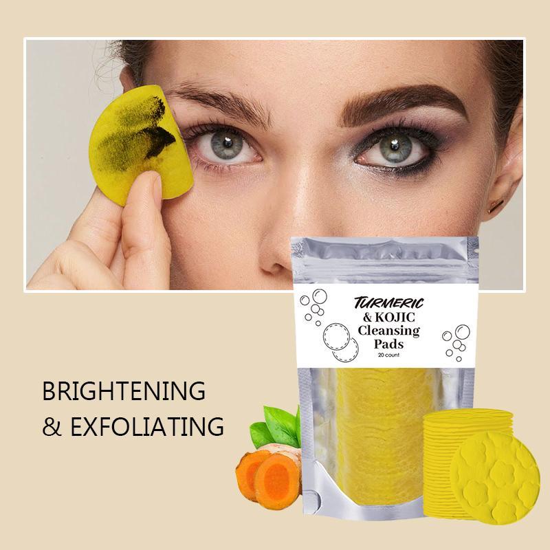 Turmeric Cleansing Tablets 20 tablets box, gentle cleansing, moisturizing deep cleansing milk, keeps skin clean, suitable for both men and women.