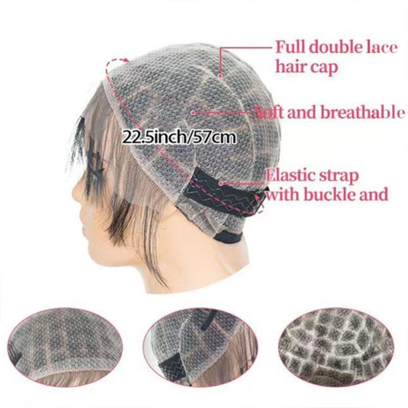 Double Layer Lace Wig Cap, Hair Net for Wigs, Wig Cap for Women, Hair Accessories for Women & Girls, Wig Cap for Braiding