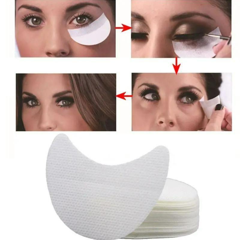 Eyebrow Template, 50pcs 100pcs Eyebrow Stencil, Eye Makeup Sticker, Makeup Accessories, Professional Makeup Tools for Eyeliner Eyeshadow Lipstick