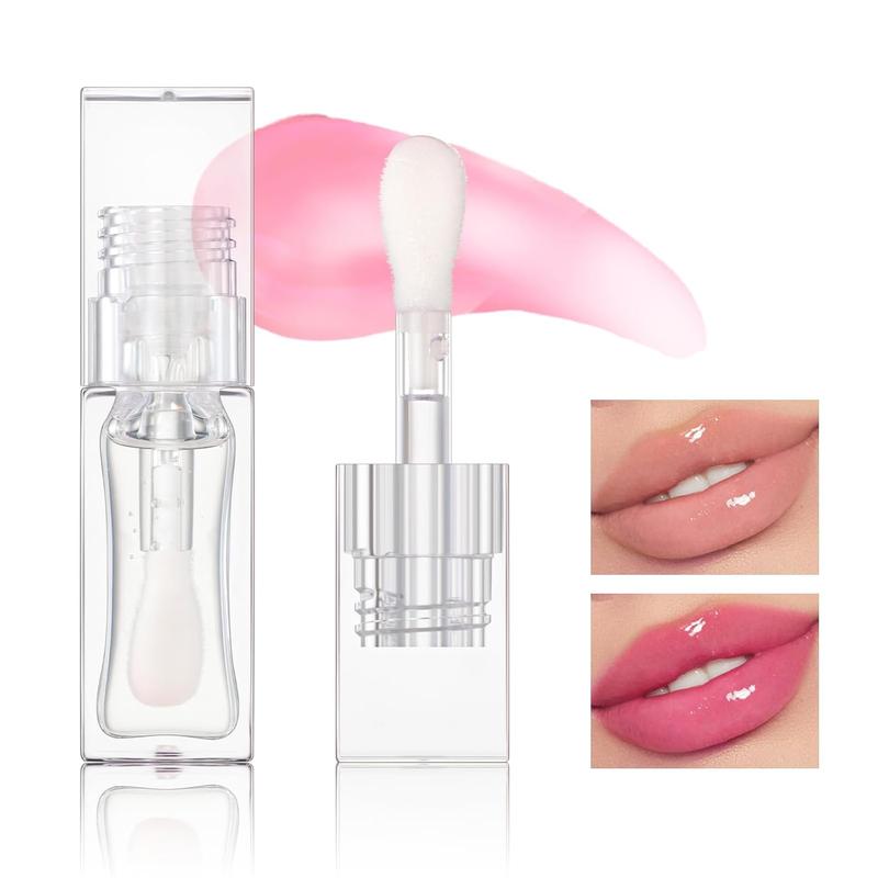 Magic color changing lip oil, new glitter Moisturizing Lip Glow Oil, long lasting nourishing plumping glimmer glow lipstick, non-sticky Fresh Nourishing transparent lip care