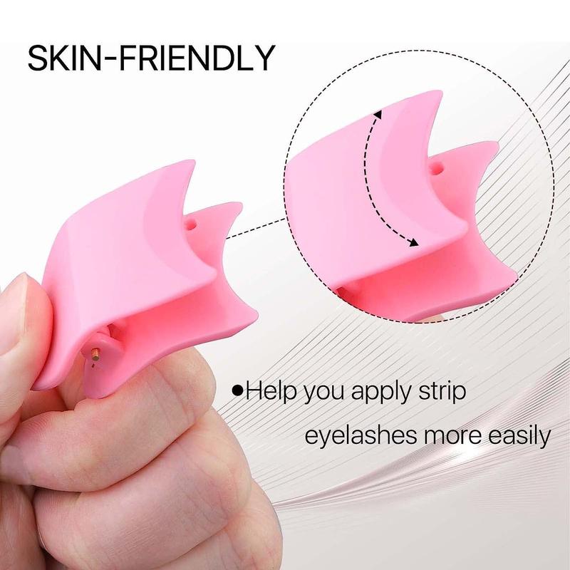 Artificial Eyelash Auxiliary Clip, 1 Count False Eyelashes Extension Apply Clip, Women Fashion Makeup Cosmetic Tool For Women Girls