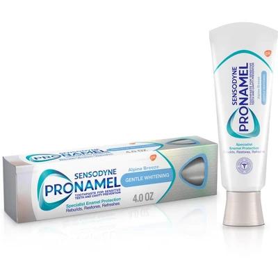 Sensodyne ProNamel Gentle Whitening Toothpaste for Sensitive Teeth Oral