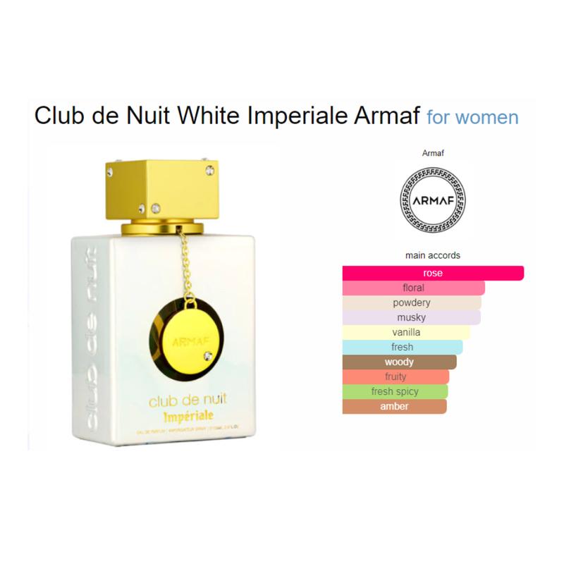 Armaf Club De Nuit Imperiale Eau De Parfum Spray 3.6oz for Womens