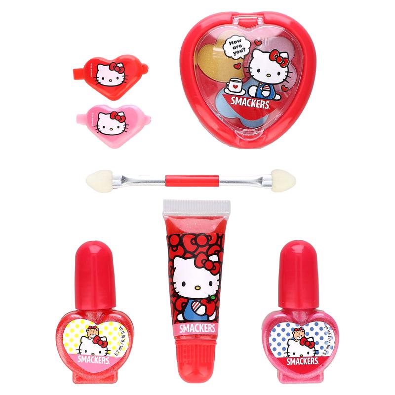 Lip Smacker Hello Kitty Beauty Collection, 9 Piece Kit