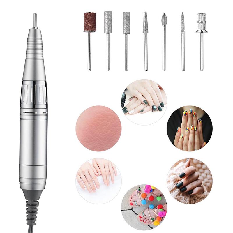 Byootique Portable Electric Nail File Machine Kit Acrylic Nails