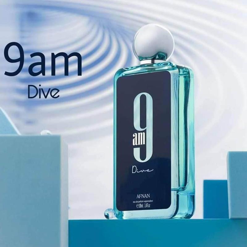 Afnan 9AM Dive Unisex Eau De Parfum 3.4 OZ by Afnan Perfumes