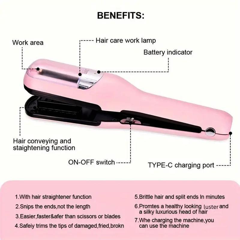 Hair Split Ends Trimmer Charging Professional Hair Cutter Smooth End Cutting Clipper Beauty Set Bag Product For Women Ladies