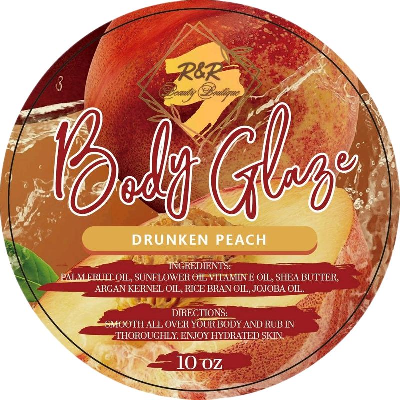 Peach Body Glaze for Silky, Comfortable Skin Care