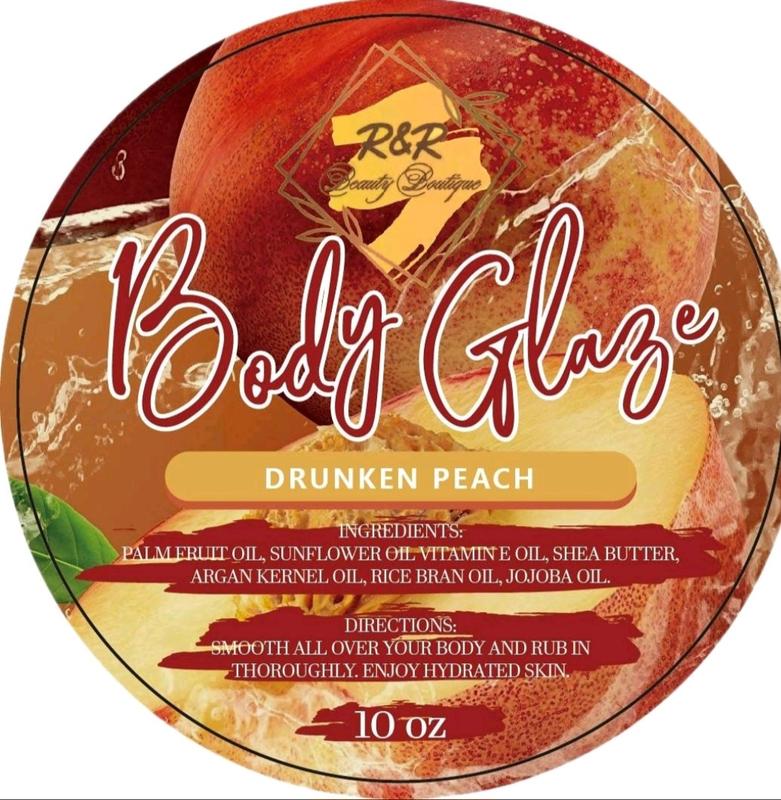 Peach Body Glaze for Silky, Comfortable Skin Care