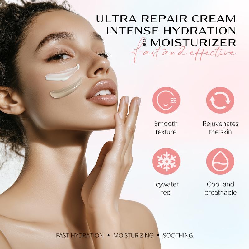 Hydrating Moisturizing Cream Deep Hydration Nourishing Anti-Aging 50g Moisturizer Skincare Moisture Skin Repair Comfort