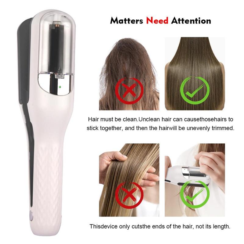 Split End Hair Trimmer, 1 Set Multifunctional Hair Trimmer with Accessories, Portable Hair Trimmer, Suitable for Men & Women