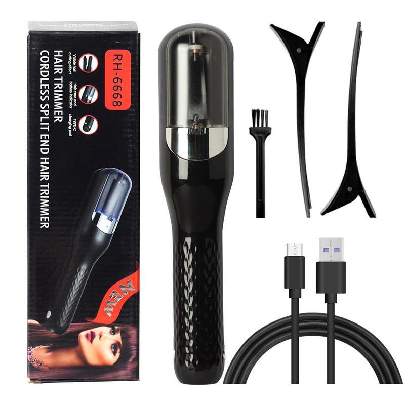 Split End Hair Trimmer, 1 Set Multifunctional Hair Trimmer with Accessories, Portable Hair Trimmer, Suitable for Men & Women