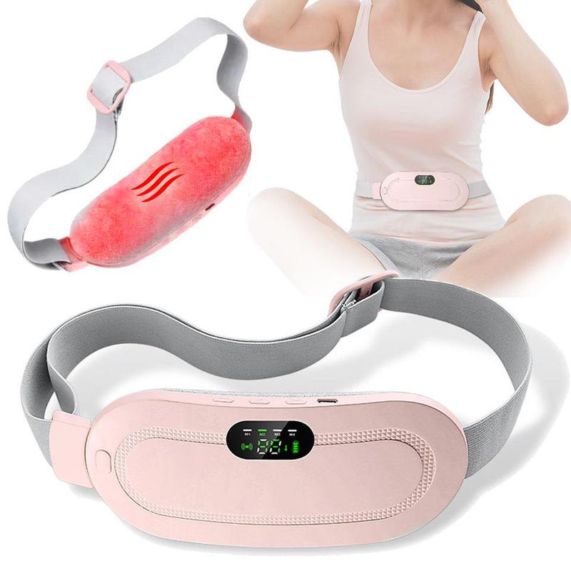 Portable Warm Belt, Electric Heating Waist Belt, Muscle Relaxation Portable Warming Belt for Women, Gymtok, Gift Ideas