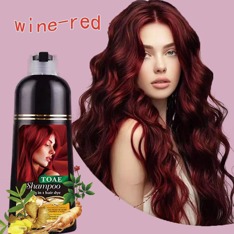 TOAE Nutritive Ultra Color Nourishing Cream, cherry red semi-permanent hair dye for long-lasting hair color, ammonia free Haircare instant hair dye