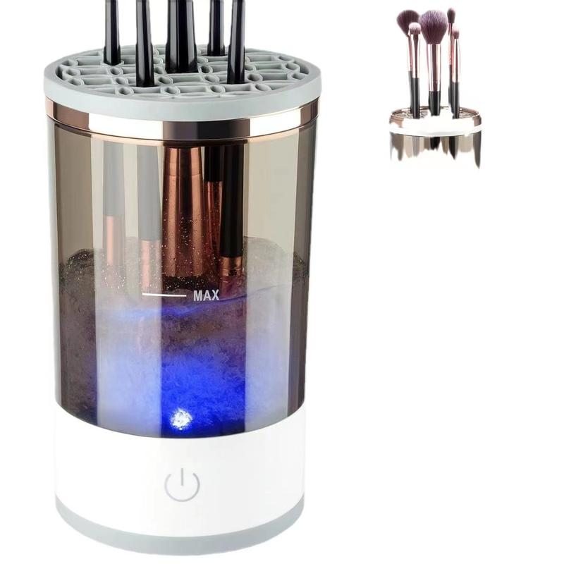 Automatic Makeup Brush Cleaner - Quick and Convenient Brush Maintenance Foundation Powder