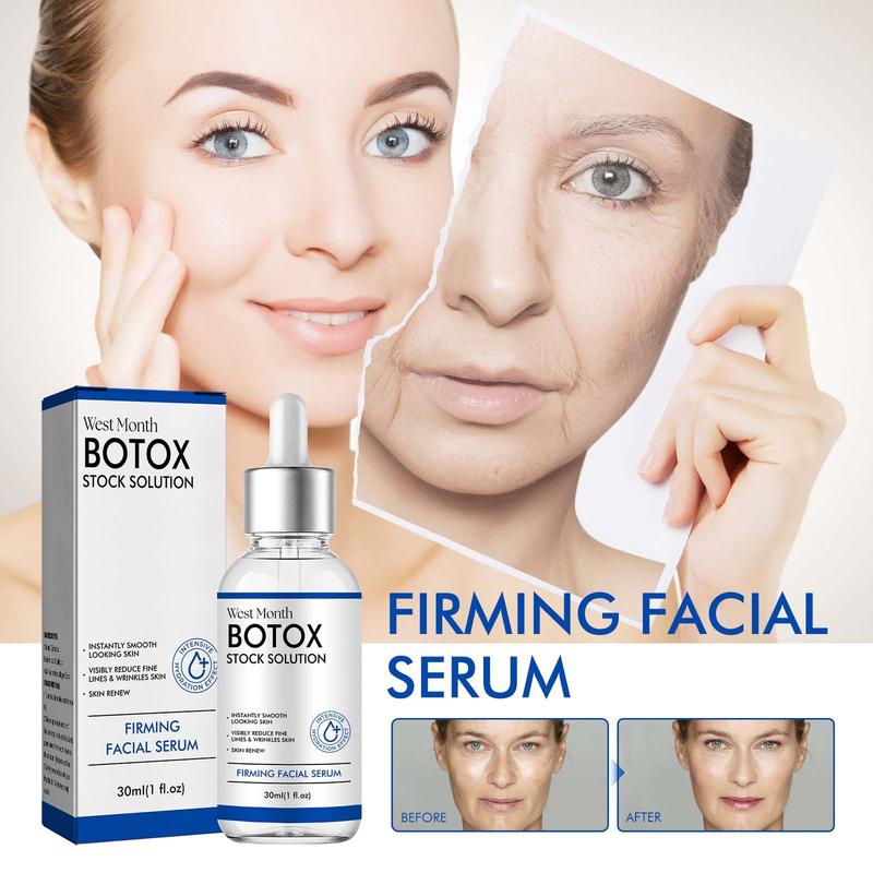 Serum Instant Effect Face Stock Solution Face Serum Plumping Skin Instant Face Tightening Face Serum for Women & Men(30ml)