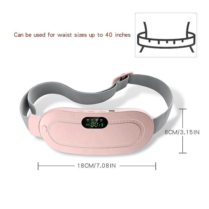 Portable Warm Belt, Electric Heating Waist Belt, Muscle Relaxation Portable Warming Belt for Women, Gymtok, Gift Ideas