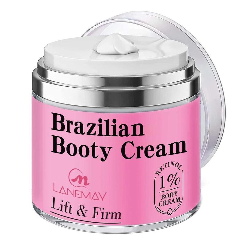 Inner Thigh Firming Cream, Hydrating & Nourishing Body Lotion, Vitamin E & Collagen, for Thighs, Buttocks, Abdomen, Arms, All Skin Tones, Unscented, Low Allergenic