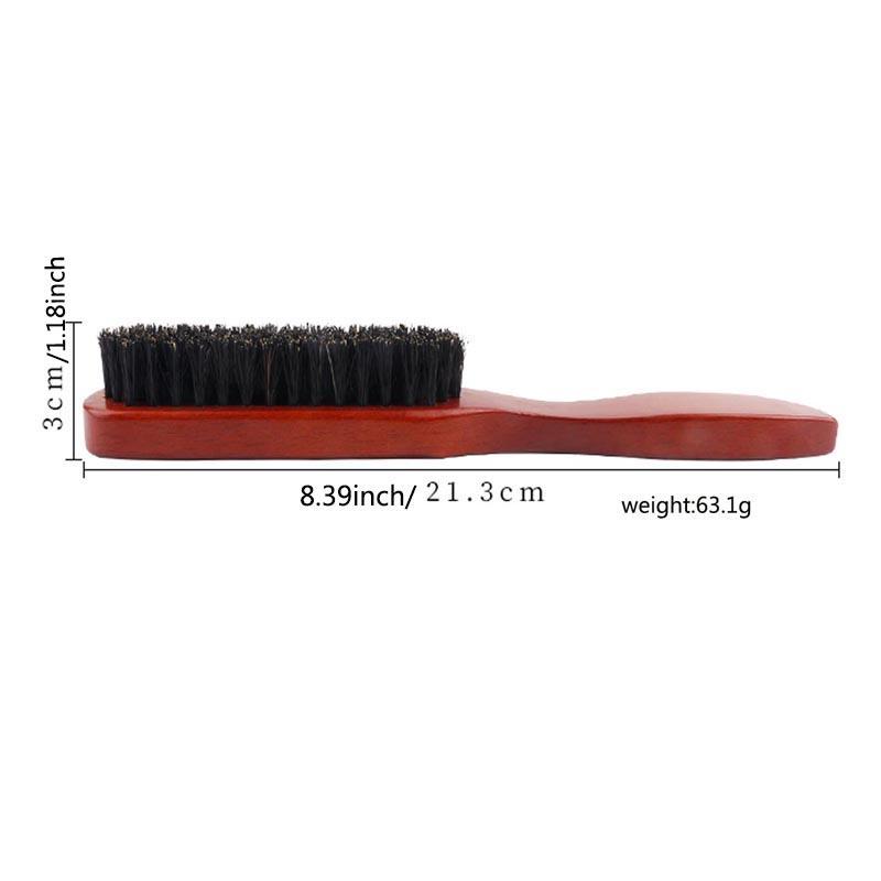 Wooden Handle Hair Brush, Multifunctional Hair Brush for Men, Hair Styling Tool for Home & Salon Use