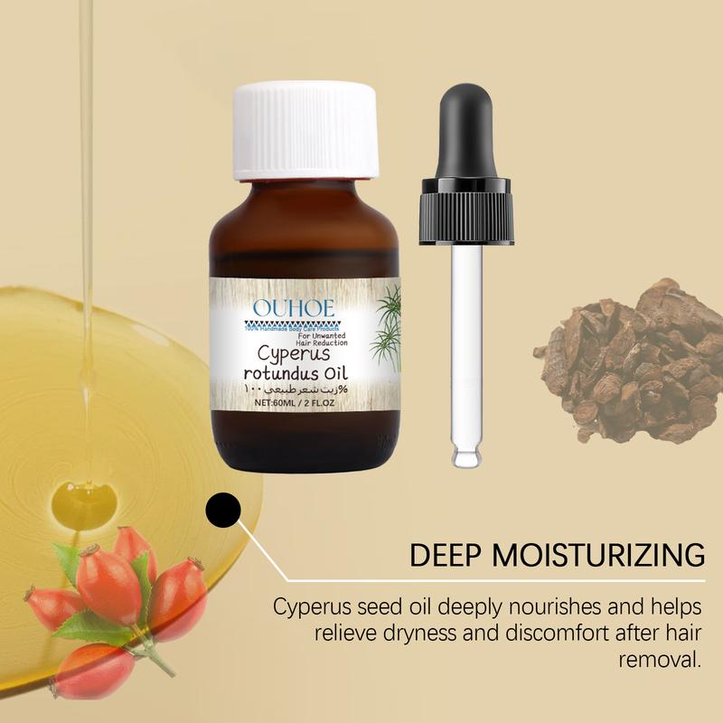 100% Pure Cyperus Rotundus Oil for Hair Removal