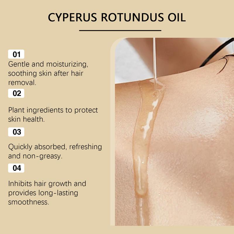 100% Pure Cyperus Rotundus Oil for Hair Removal