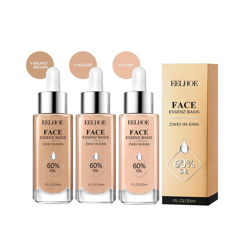 Nourishing Face Concealer Foundation, Lightweight Liquid Foundation, Moisturizing Full Coverage Makeup Cream for Women & Girls