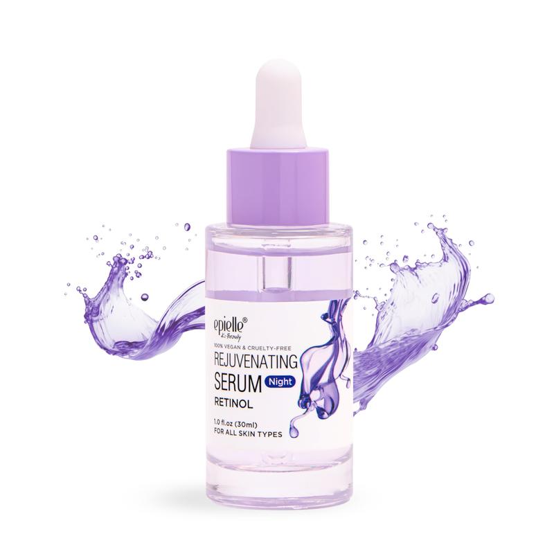 Retinol Night Serum | Rejuvenating, Repair, Renew, Brighten | Targets Fine Lines and Wrinkles Radiant Skincare Brightening Gentle