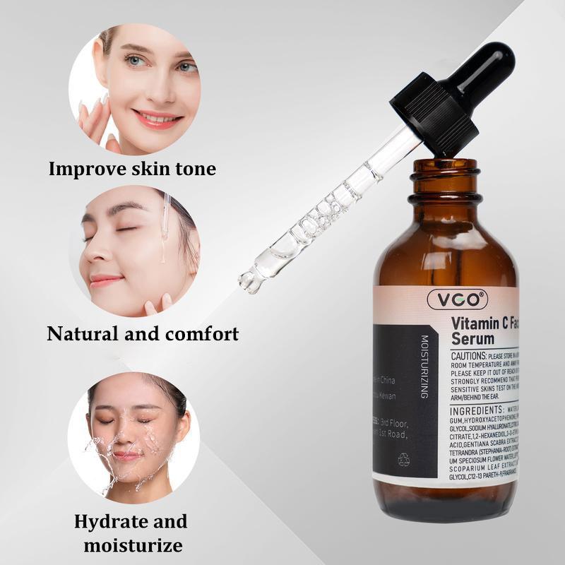 VGO  Face Cream Moisturizing and Repairing Set Skincare Moisturizer-Live Cleanser Facial Moisturizer Daily Face Gel Cream for Dry Sensitive  Cleanser Moisturizing Skin careFiltrate  Face Gel Serum for Dull Face Moisturizer  Repair serum vitamin c vgo