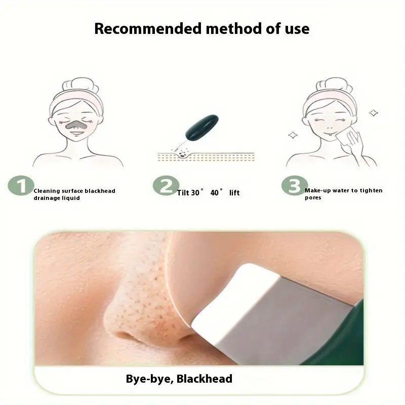 Portable Manual Blackhead Remover Tool, 1 Count Manual Blackhead Scraper, Facial Pore Cleaner, Facial Skin Care Tool for Women & Men