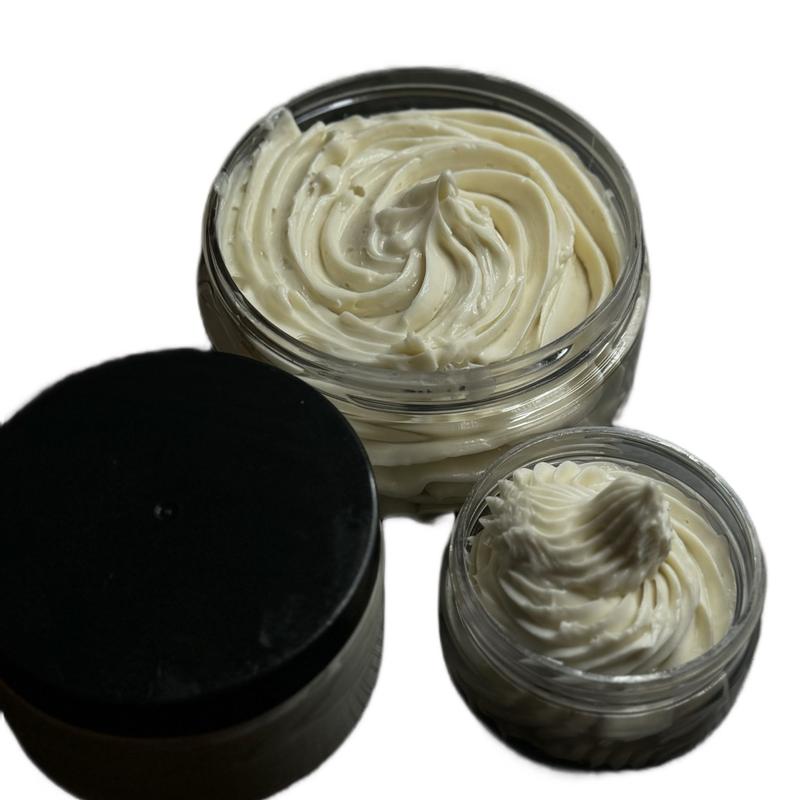 All Natural Whipped Shea & Kokum Body Butter with Hempseed and Grapeseed Oil for Comfortable Body Care