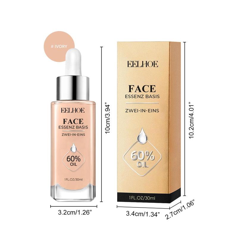 Nourishing Face Concealer Foundation, Lightweight Liquid Foundation, Moisturizing Full Coverage Makeup Cream for Women & Girls