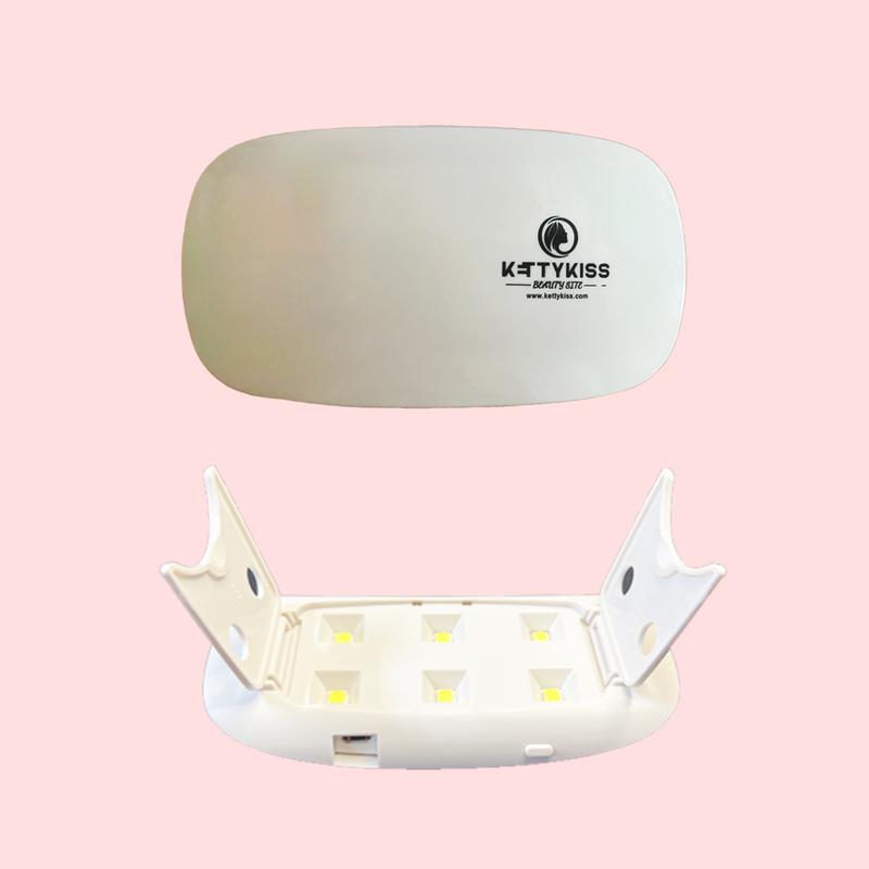 Shine Bright Anywhere!  Kettykiss LED Curing Lamp  #NailMagic #MiniCureLamp #PerfectManicure Nail Art Nail Care Nail Polish Polish Uv Cutics