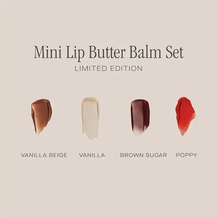 The Mini Neutrals Lip Butter BalmSets - Pack of 4