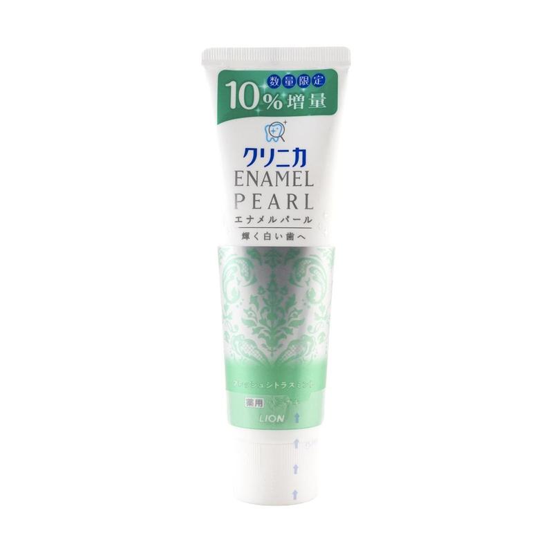 LION Enamel Pearl White Citrus Mint Toothpaste 130g