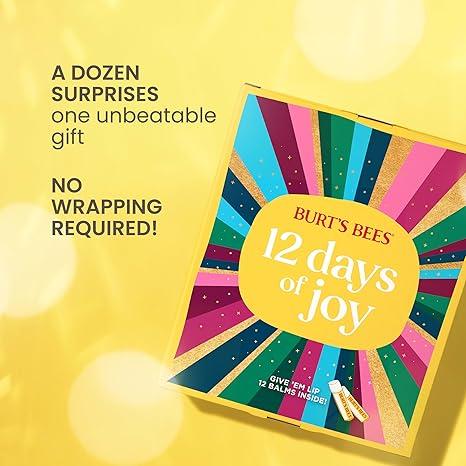 But's Bees 12 Days of Joy Lip Balm Advent Calendar Gift Set