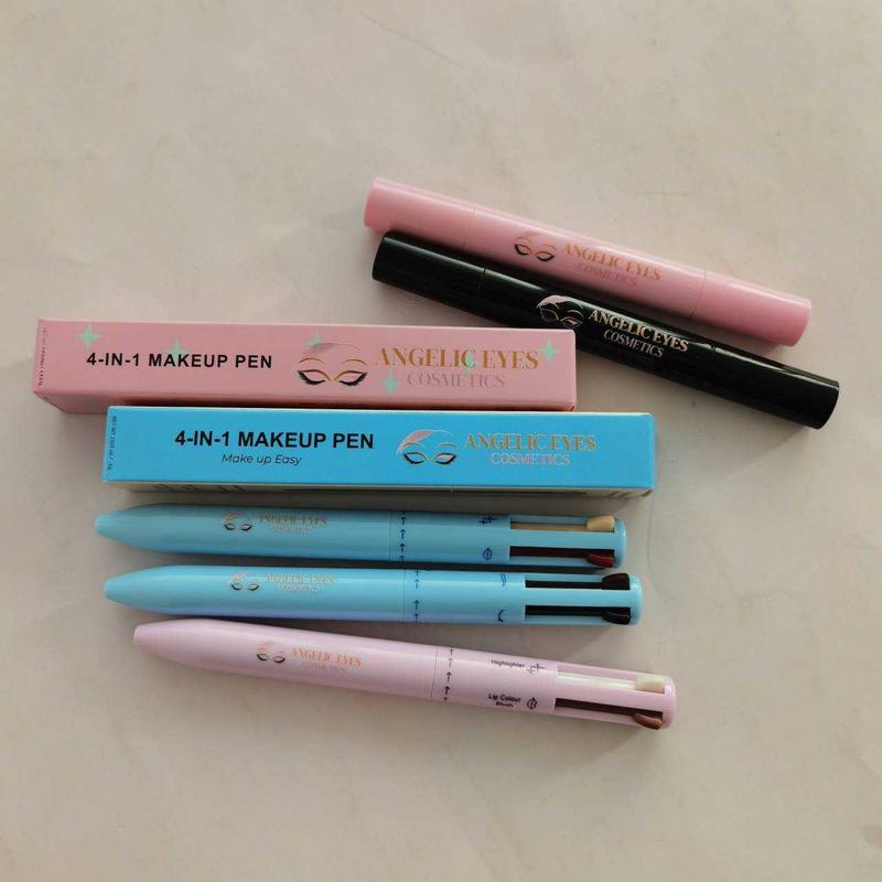 4 in 1 Makeup Pen (EYE LINER, BROW LINER, LIP LINER, & HIGHLIGHTER)