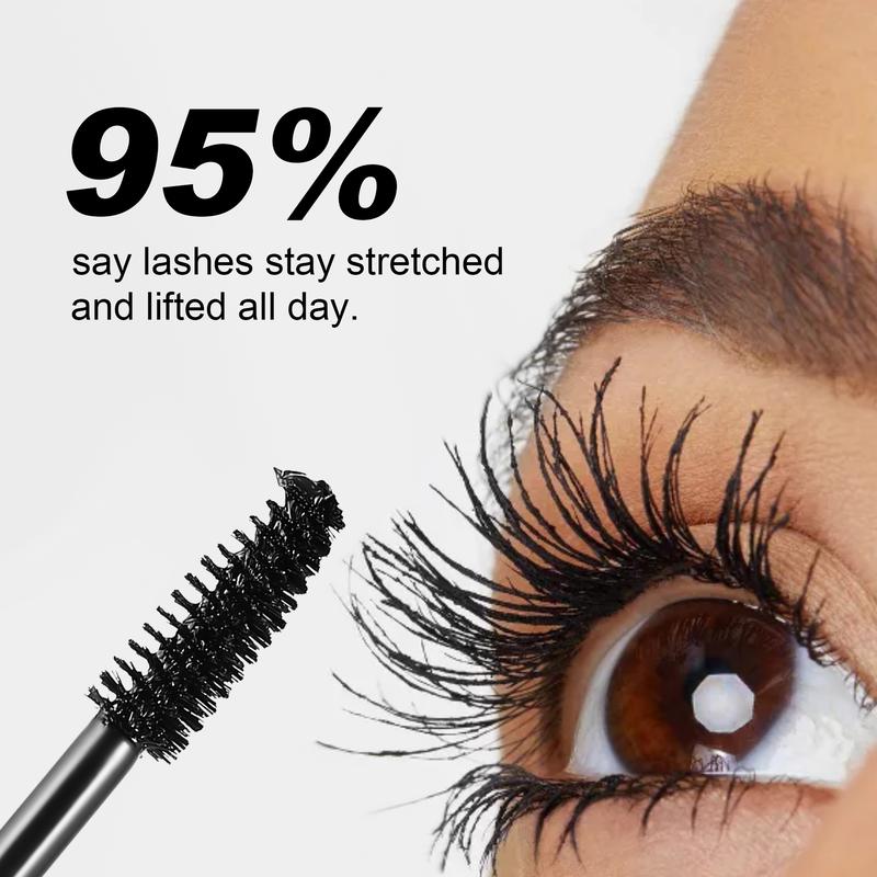 HANDAIYAN 3D Curling Mascara – Volumizing, Long-Lasting, Smudge-Proof, Water-Resistant,Easy Application, Portable, for All Eye Types