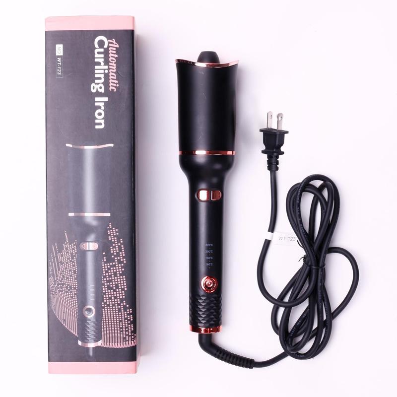 Automatic Curling Iron, 1 Box 360 Degree Multifunctional Electric Heated Hair Curler, Hair Styling Tool for Home & Salon Use, Halloween, Christmas