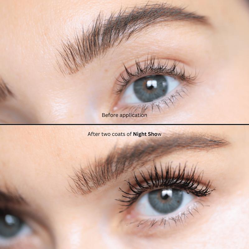 Half Caked Makeup Mascara Duo - Night Show Volumizing Mascara + Eye Defy Zero Gravity Mascara