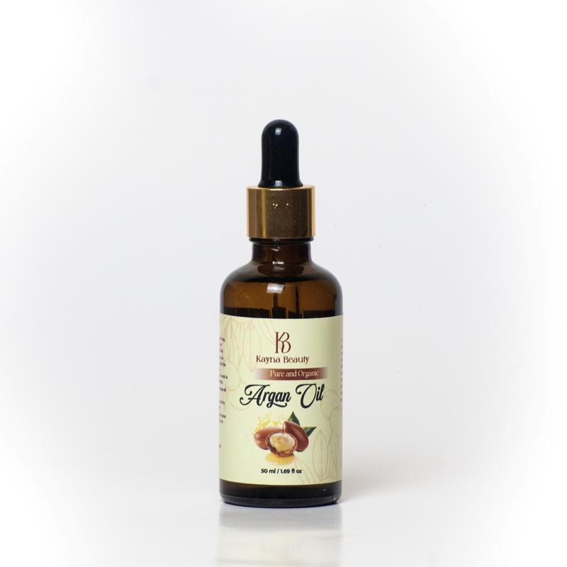 100% Pure Organic Moroccan Argan Oil for Skin, Hair, Nails | Cold Pressed Serum Skincare