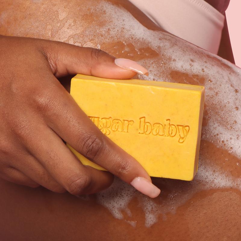 New - Natural Lemon Turmeric & Kojic acid Soap - Daily Body wash soap for Gentle Skincare Routine