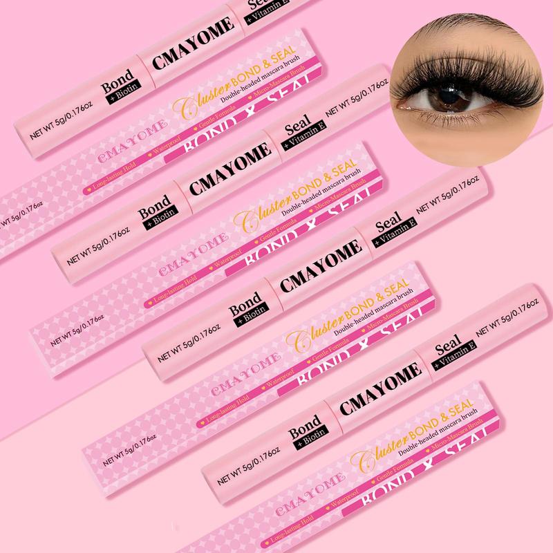 Long Lasting False Eyelash Glue, 4 Boxes Waterproof Eyelash Extensions Glue, Professional Eye Makeup Tool for Women & Girls