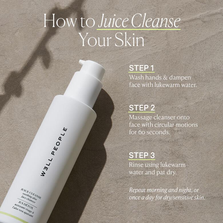 Juice Cleanse Soothing Aloe Face Cleanser