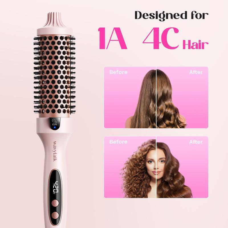 Wavytalk Negative lon Single Thermal brush1.5lnch crimper bondi boost air styler