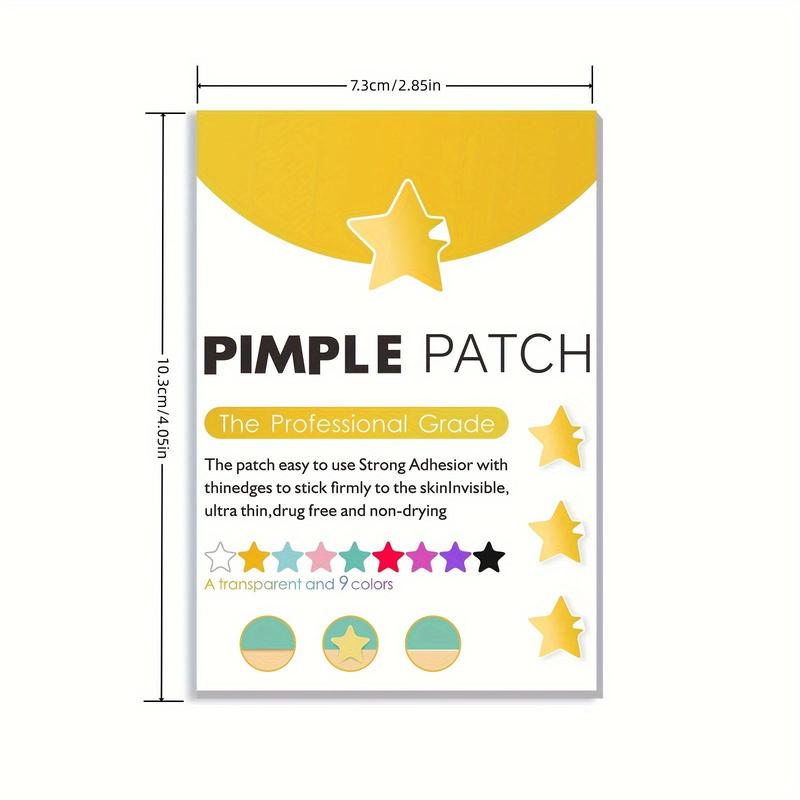 Star Shaped Acne Patches, 200pcs 400pcs Invisible Acne Cover Patches, Hydrocolloid Acne Patches, Skin Care Products for All Skin Types