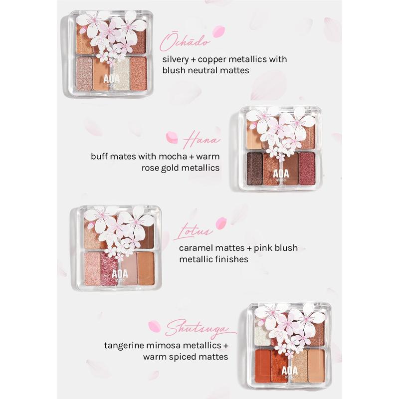 AOA Cherry Blossom 8-Color Eyeshadow Palettes Makeup