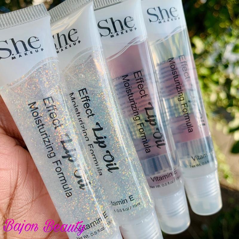 S. he Makeup Effect Shimmer and Clear Lip Gloss Color Gel, Moisturized Lips, Lipstick, Makeup, Glossy, Hydrating, Lip gloss, Lip Care, Cosmetic, Moisturizing, Clear Gloss Lip Oil Lightweight