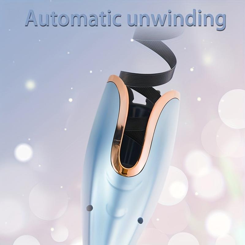 Automatic Curling Iron, Auto Hair Curler Rose Type Automatic Spiral Curling Iron Long Lasting Ceramic Rotating Hair Curler Fast Heating Iron Curling Wand for Hair Styling (US Plug)