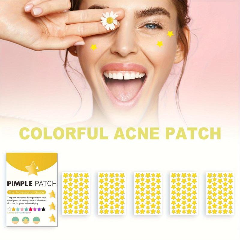 Star Shaped Acne Patches, 200pcs 400pcs Invisible Acne Cover Patches, Hydrocolloid Acne Patches, Skin Care Products for All Skin Types